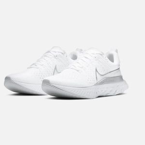 Nike React Infinity Flywheel 2 White Sneakers